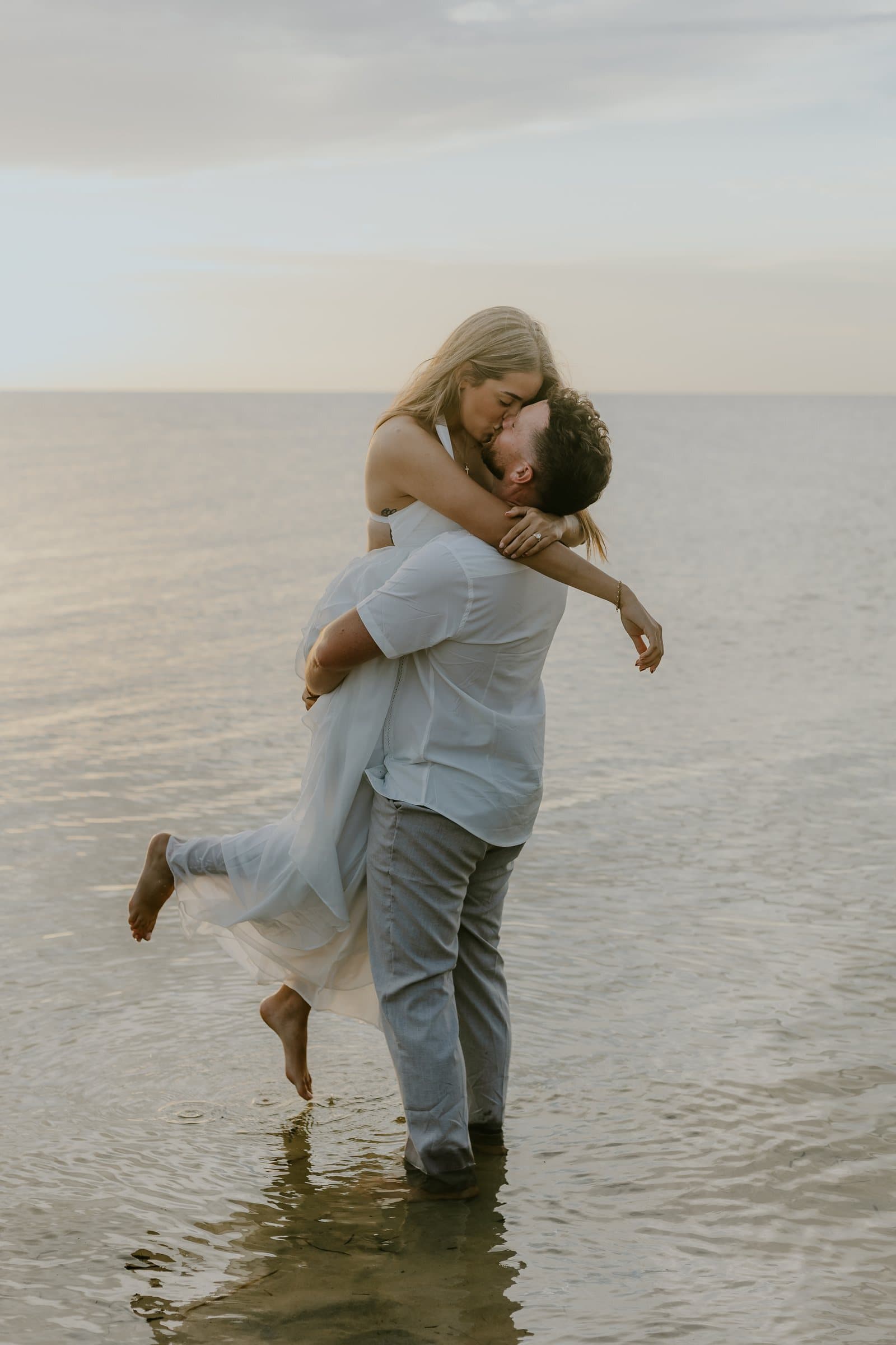 Candid engagement session photograph 5