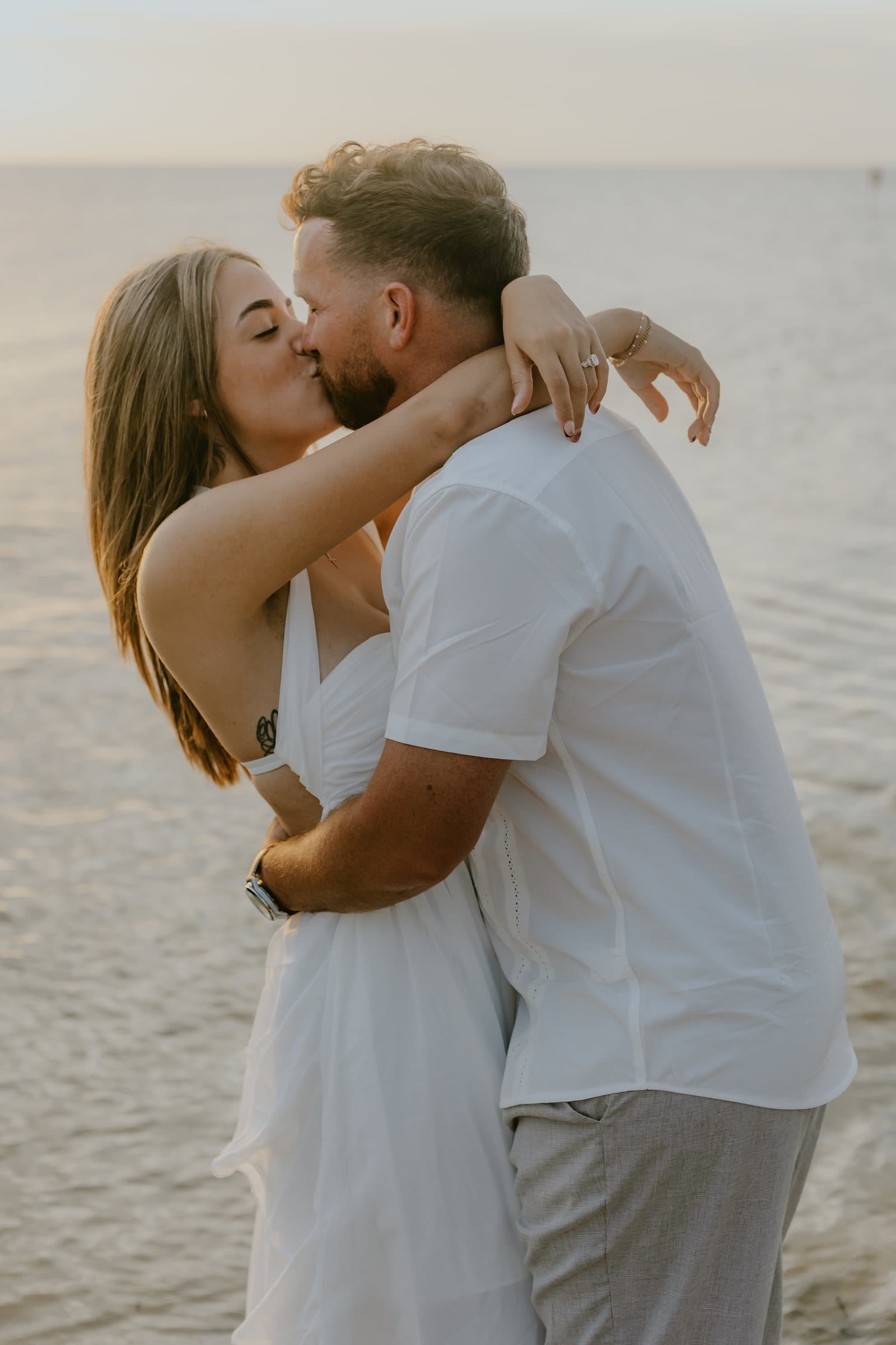 Candid engagement session photograph 7