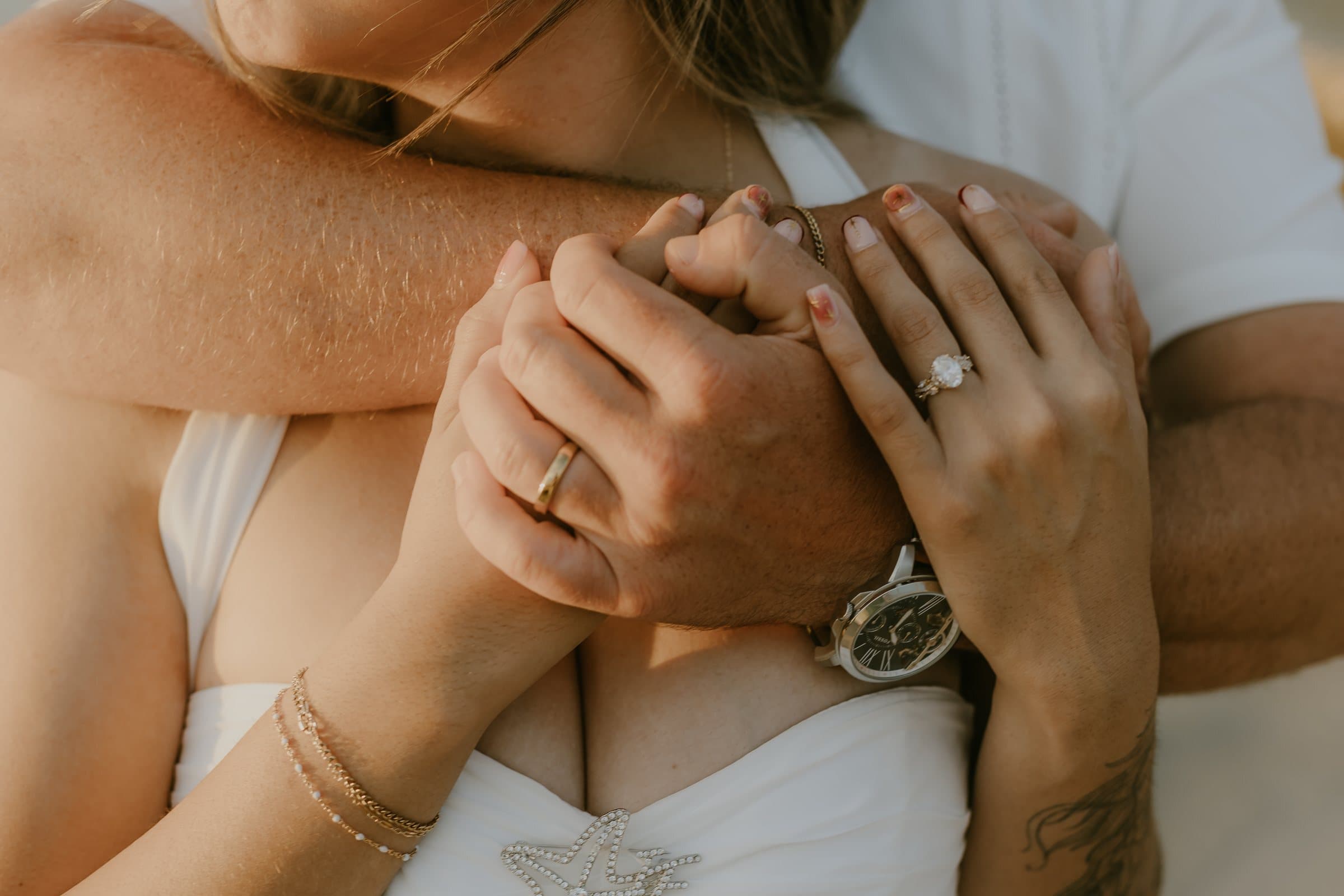 Candid engagement session photograph 9