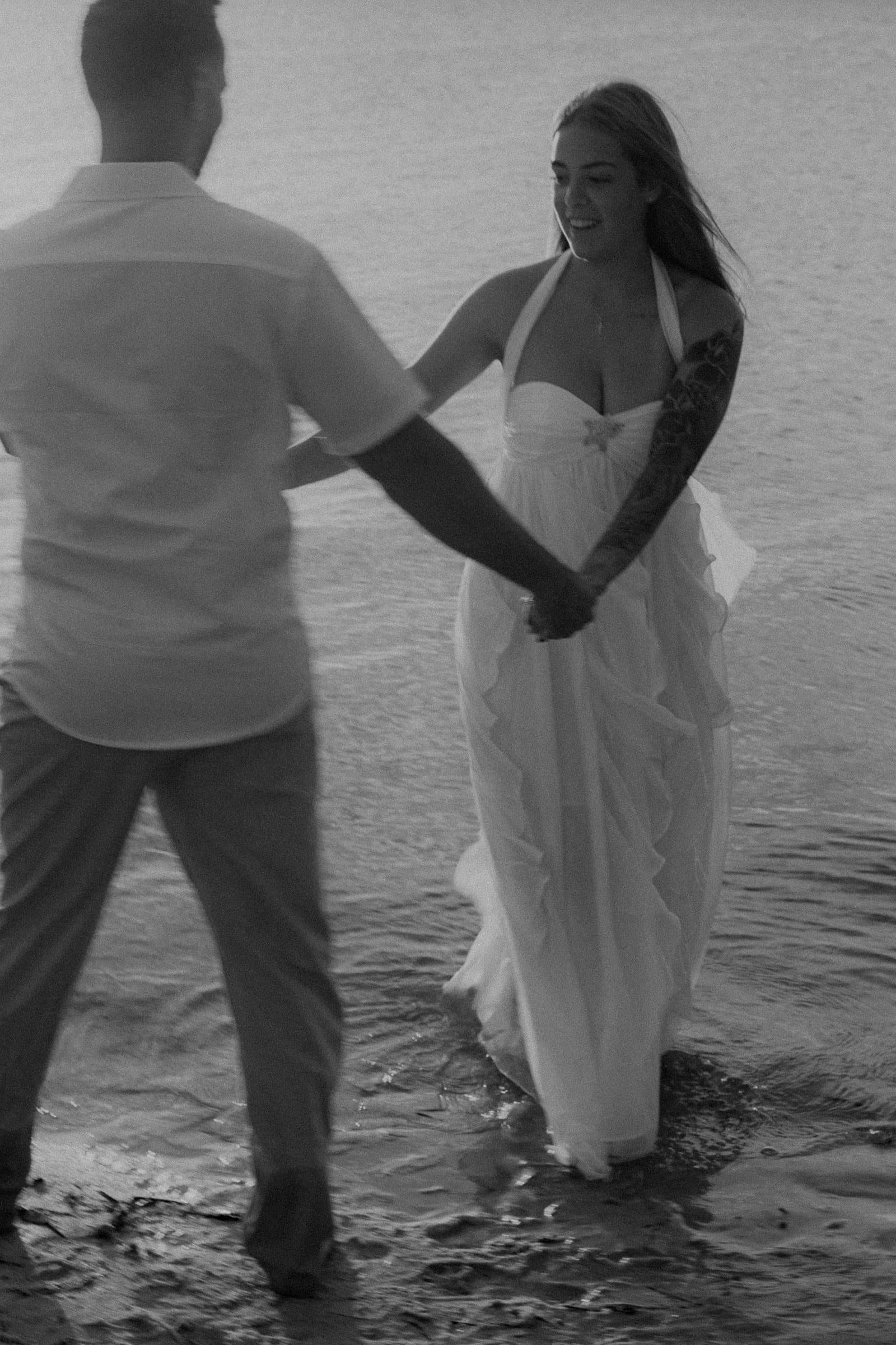 Candid engagement session photograph 11