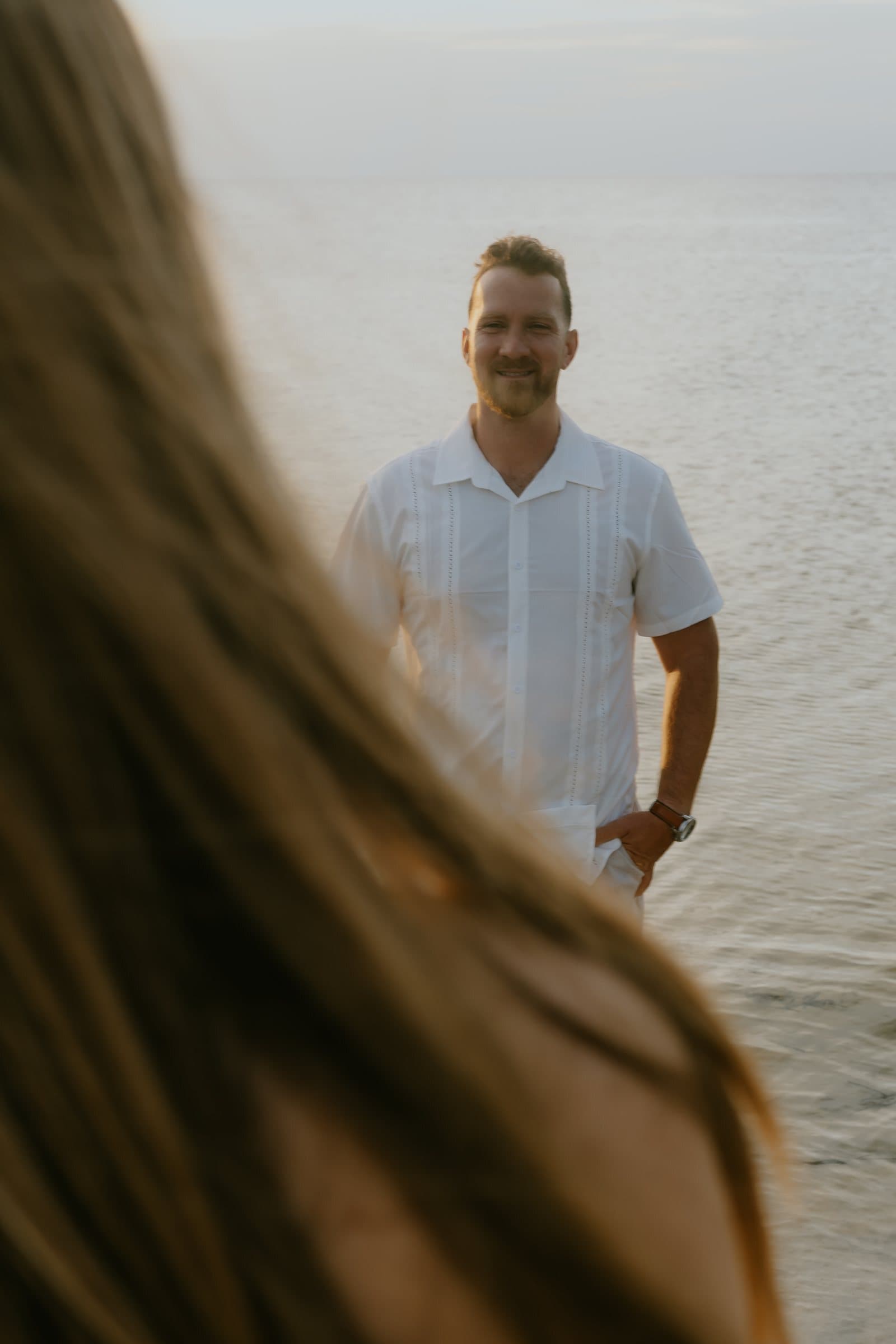 Candid engagement session photograph 13